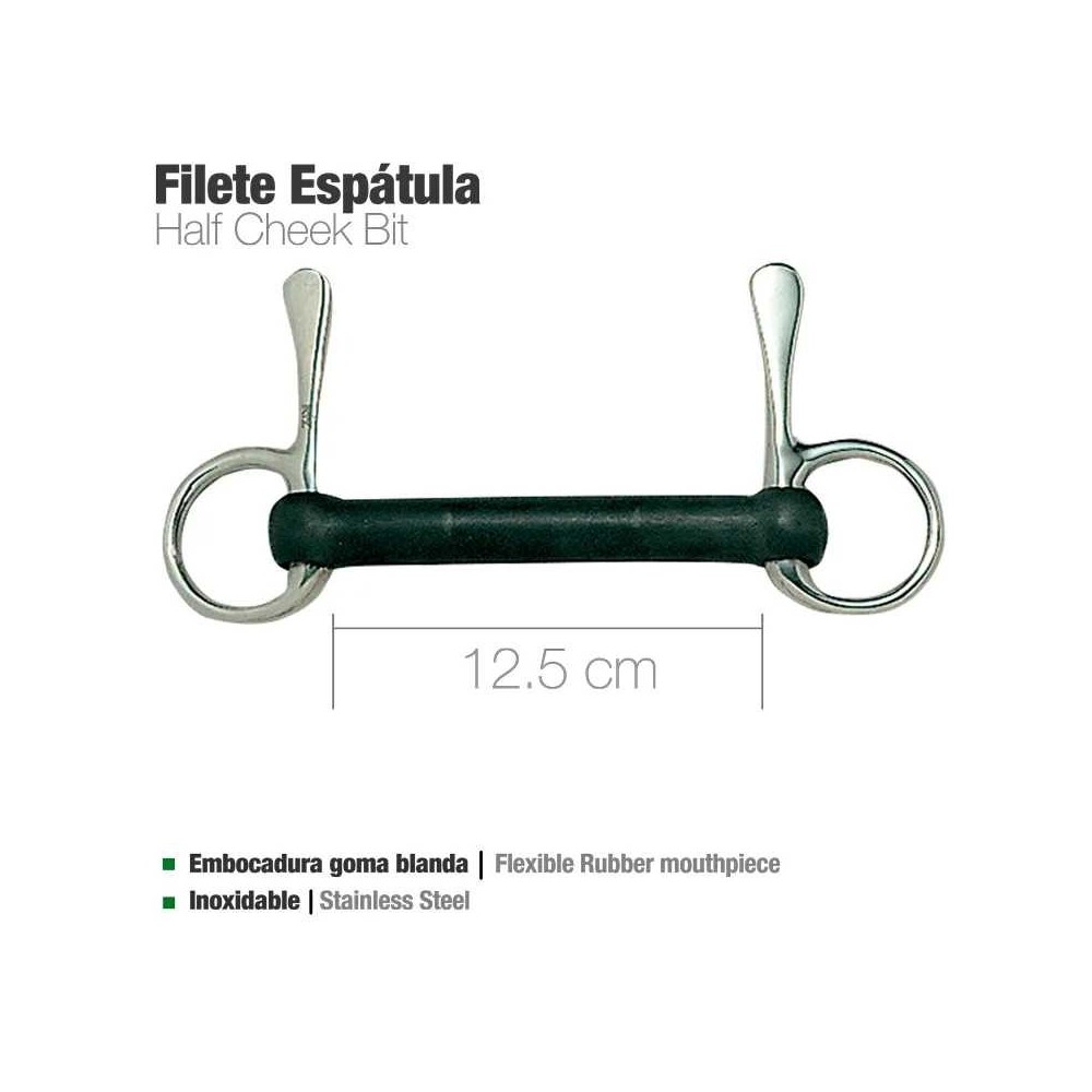 Filete espátula goma blanda 214402r