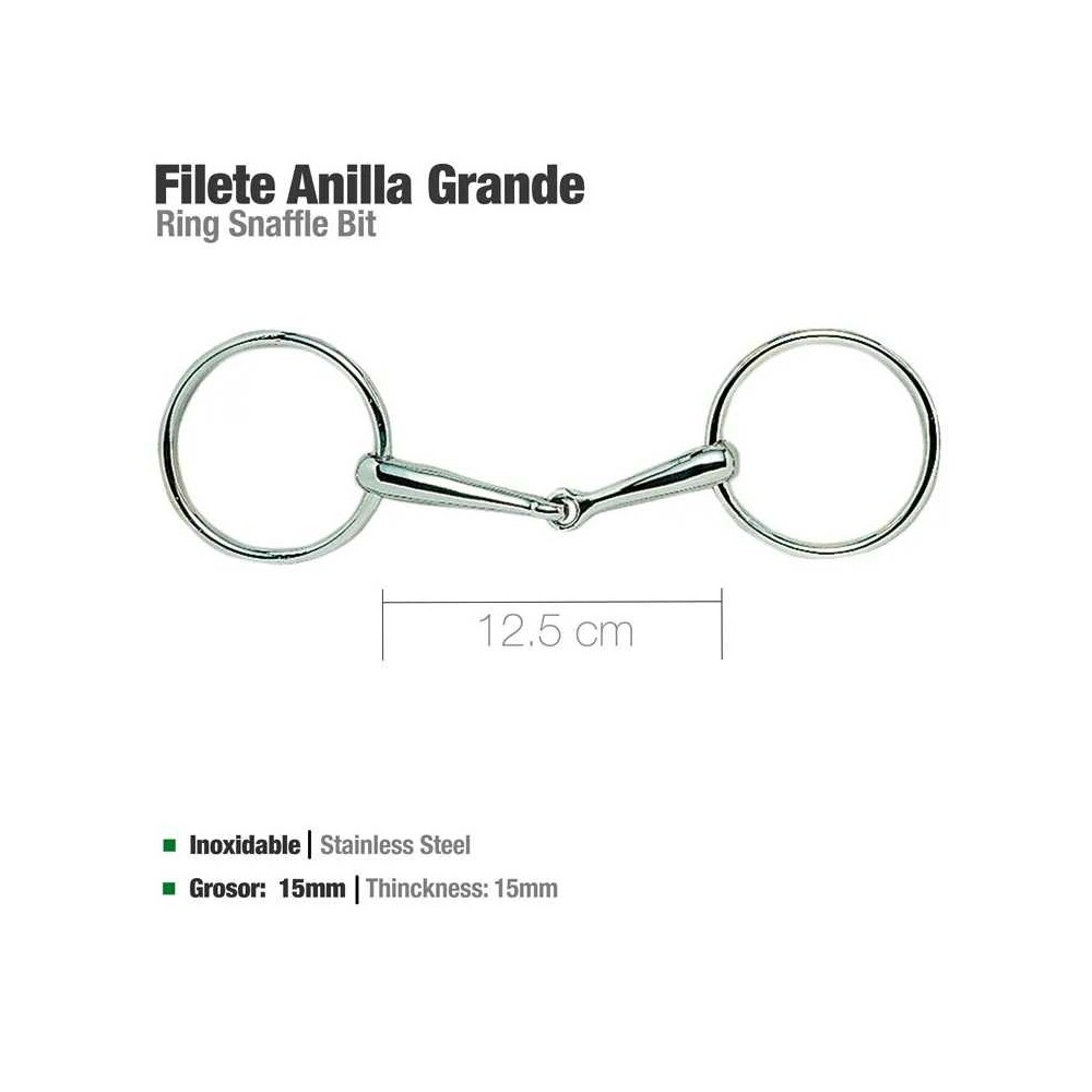 Filete anilla grande 12.5cm