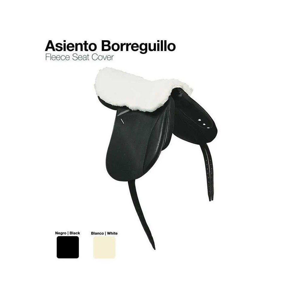 Asiento borreguillo para silla inglesa