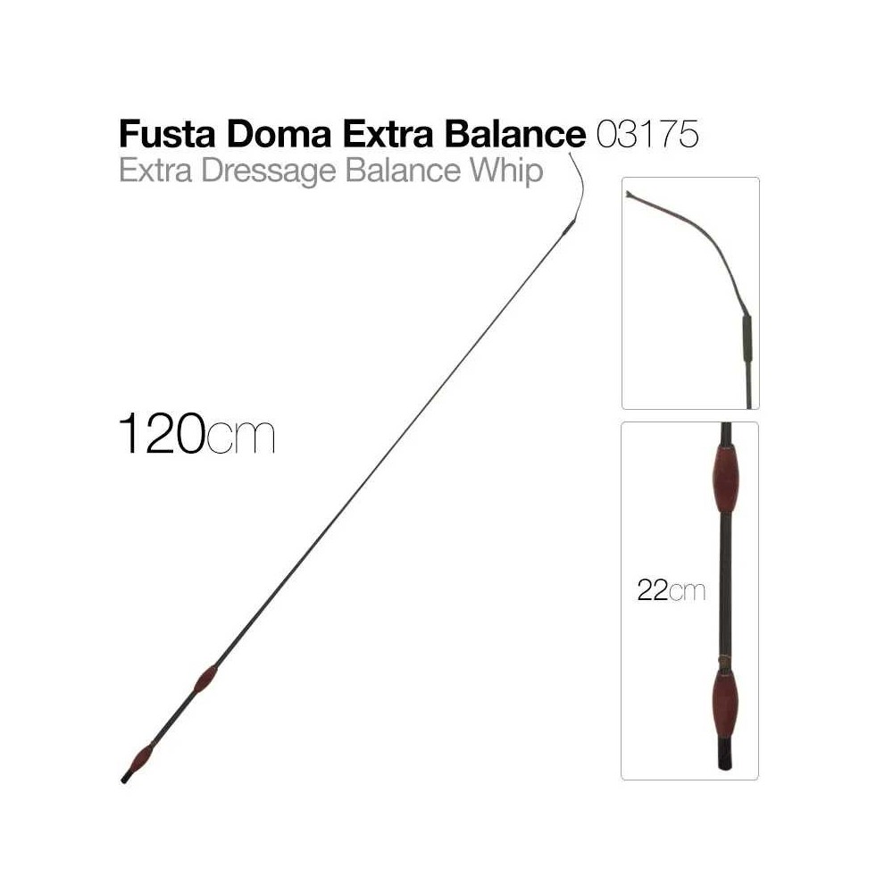 Fusta doma extra balance 03175 120cm