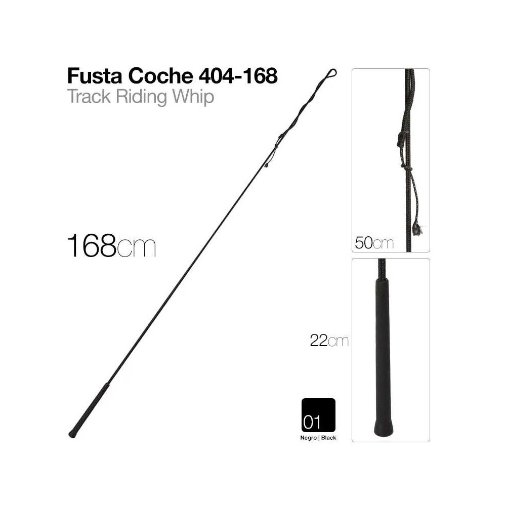 Fusta coche 404-168 negro 168cm