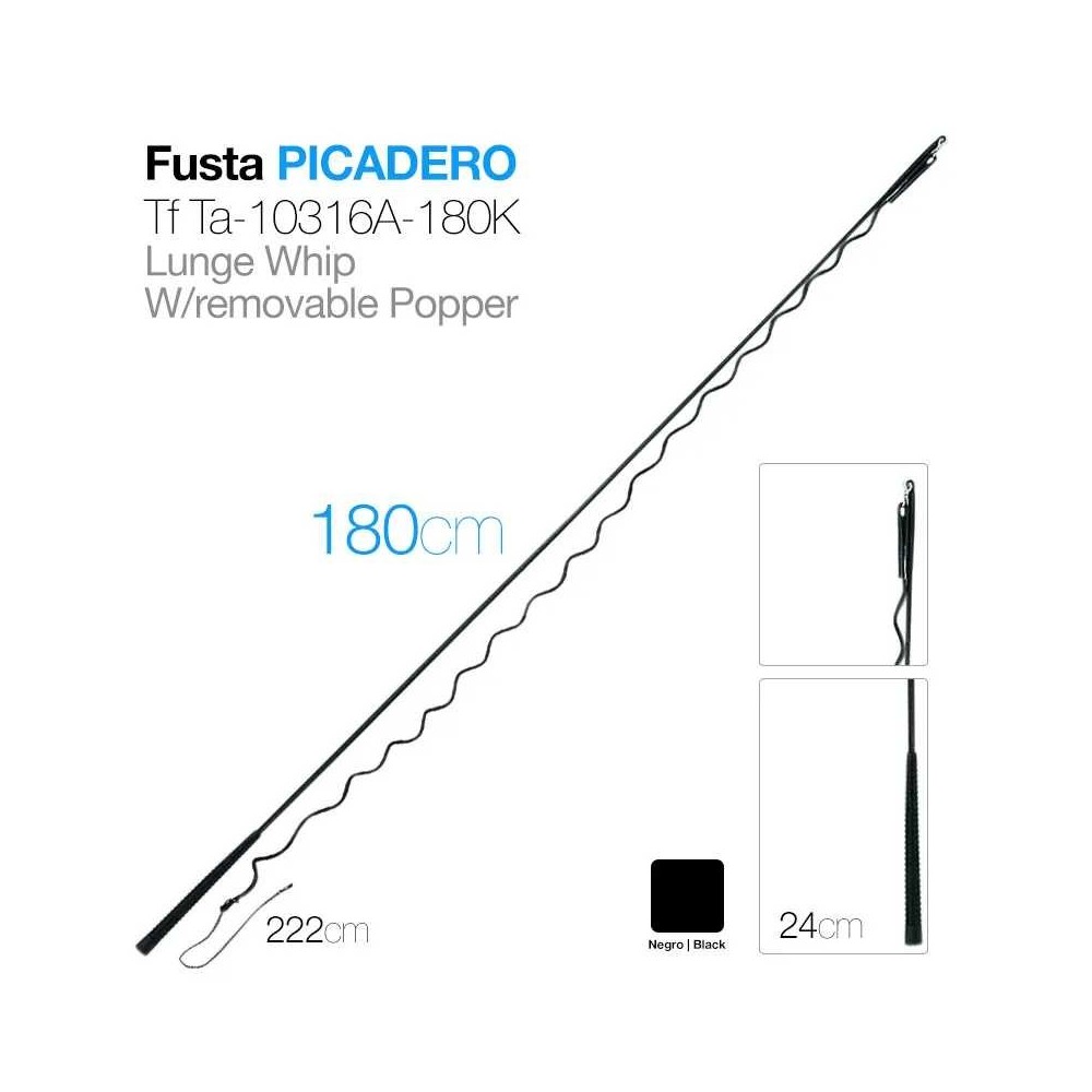 Fusta picadero tf ta-10316a-180k 180cm