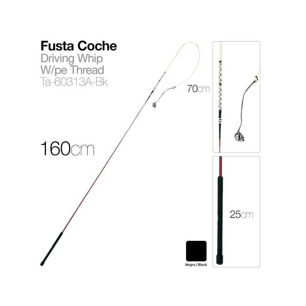 Fusta coche tf ta-60313a negro 160cm