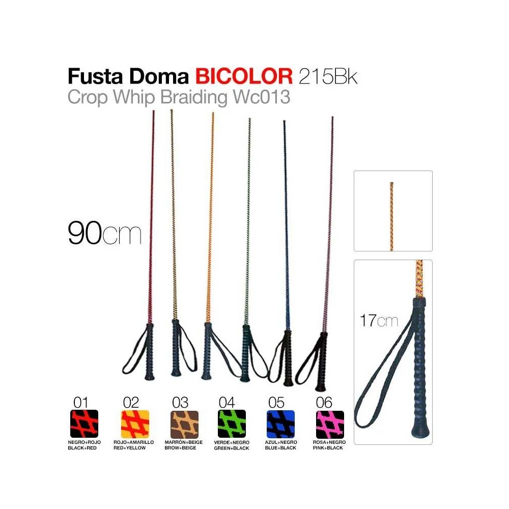 Fusta doma bicolor 215bk