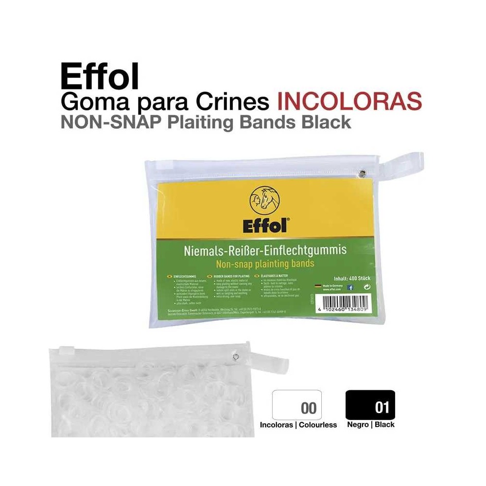 Goma effol para crines