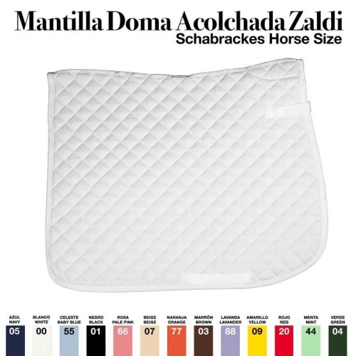 Mantilla doma acolchada zaldi