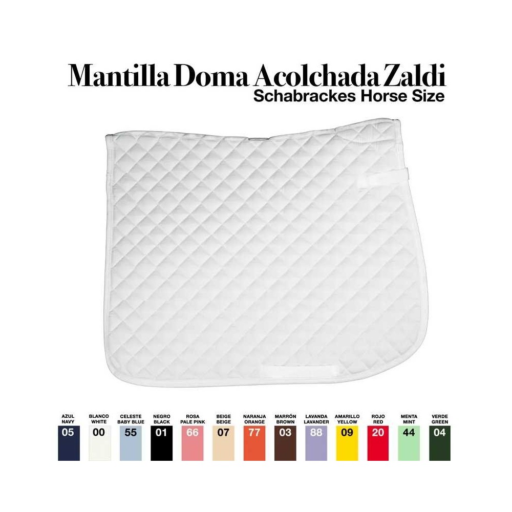 Mantilla doma acolchada zaldi