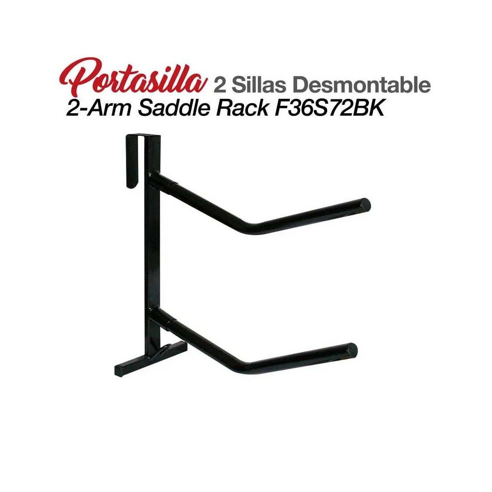 Portasilla 2 sillas desmontable f36s72bk