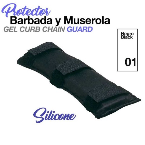 Protector barbada y muserola silicona 2013 negro
