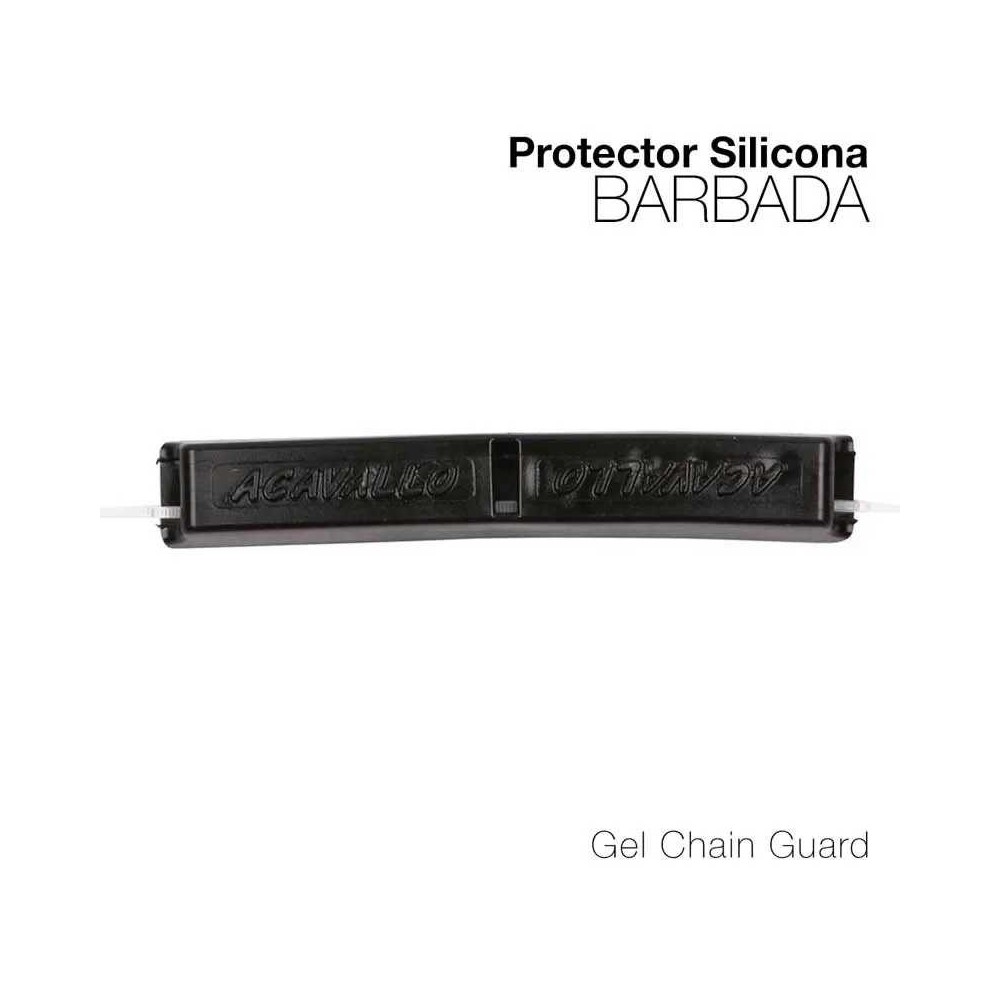 Protector barbada silicona gel guard ac7-blk