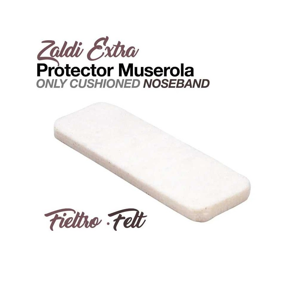 Protector muserola de fieltro zaldi extra