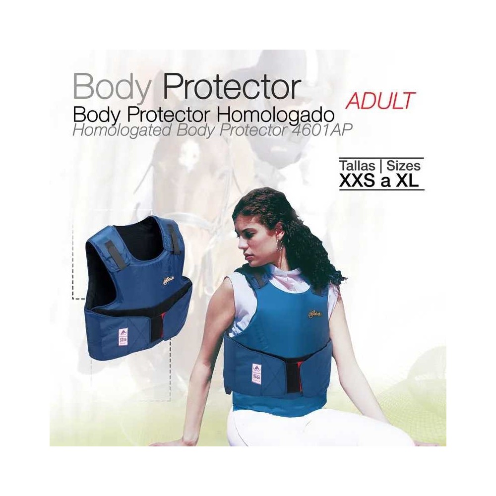 Protector body protector homologado adulto