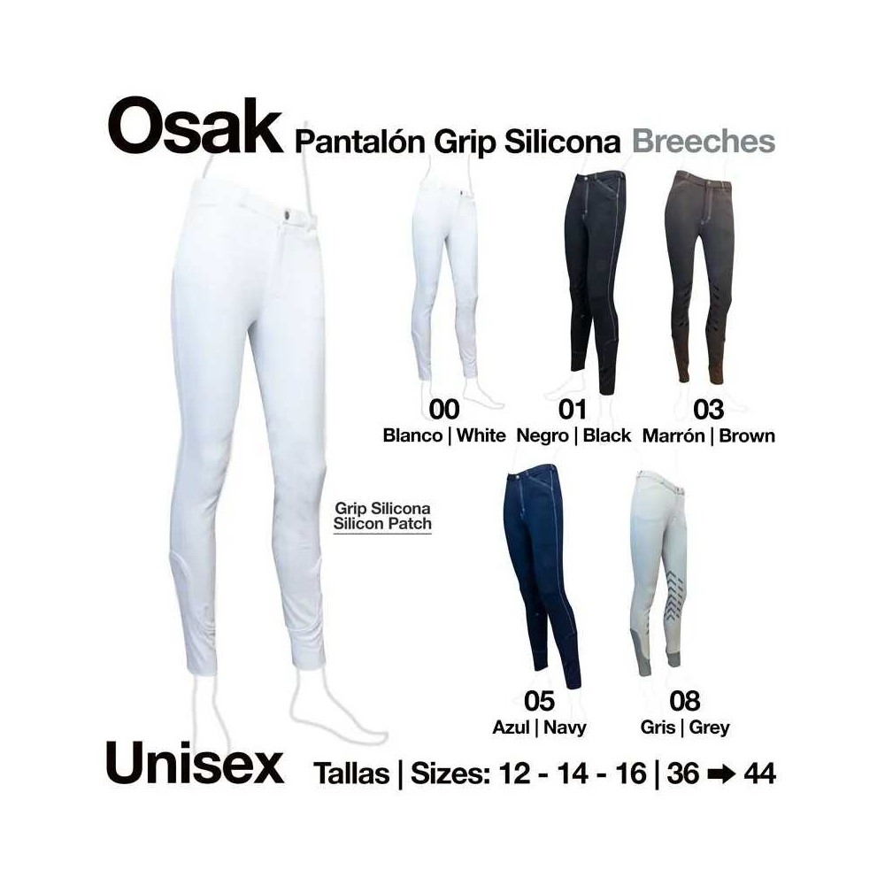 Pantalón grip silicona osak