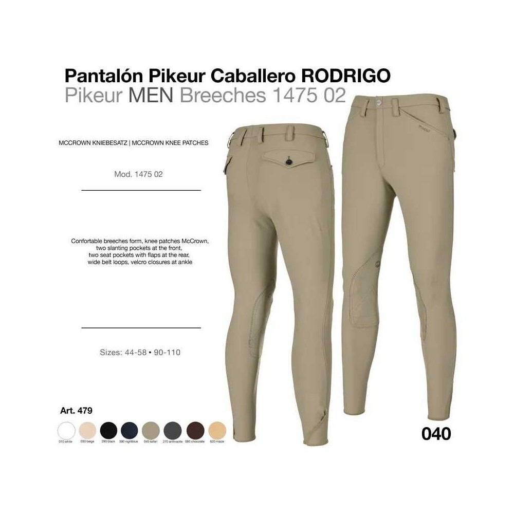 Pantalón pikeur caballero rodrigo