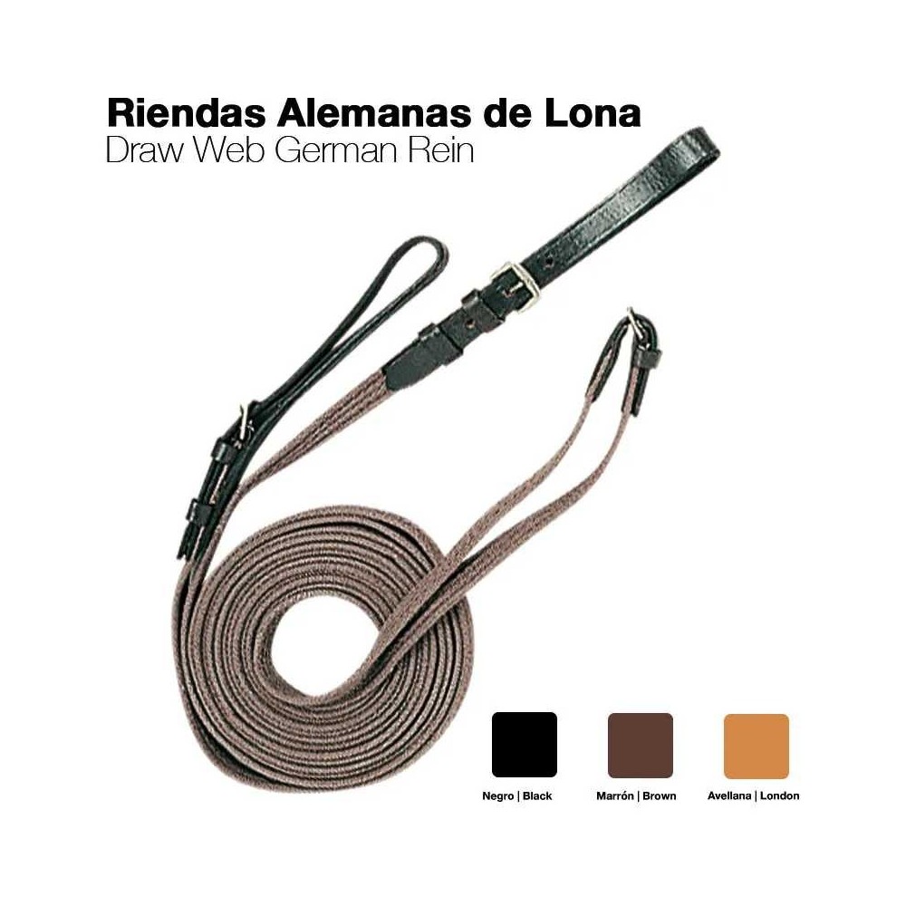 Riendas alemanas lona 455