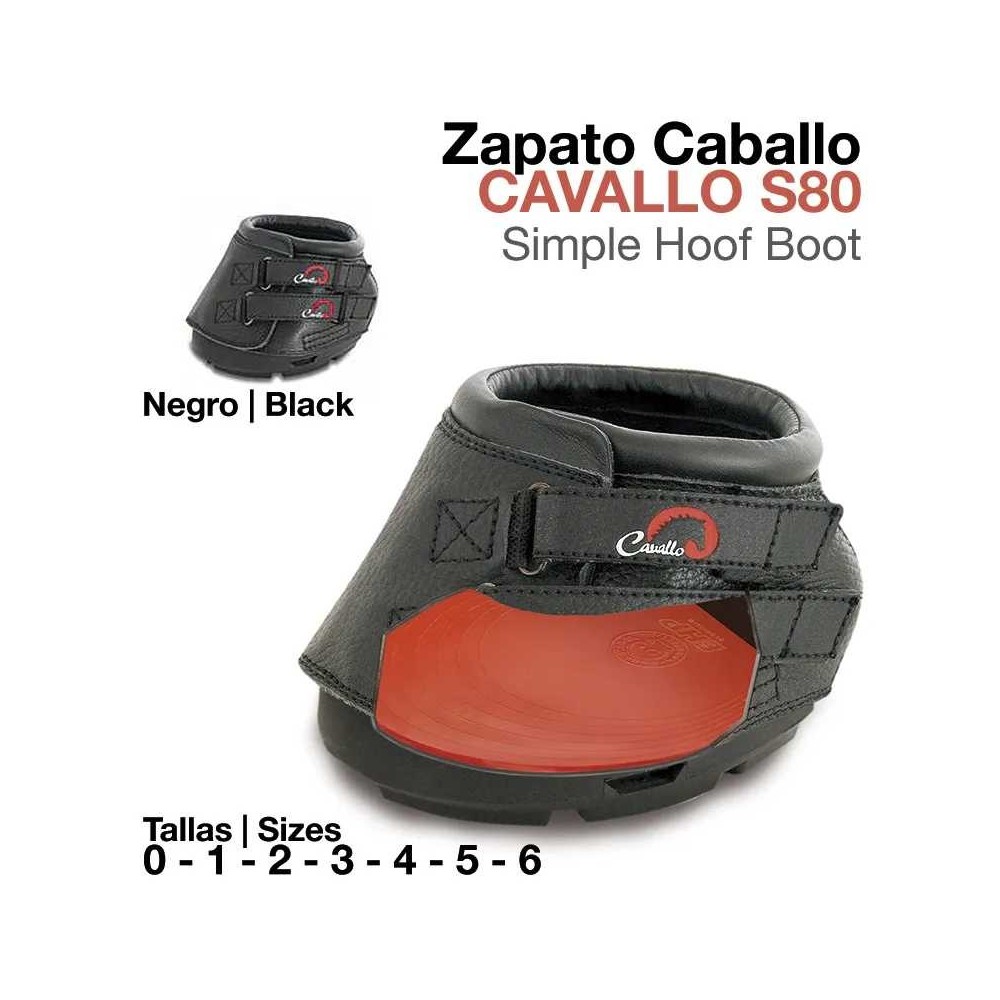 Zapato caballo cavallo s80 par negro