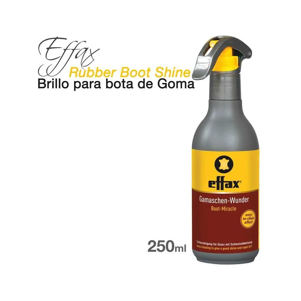 Effax brillo para bota de goma boot shine 250ml