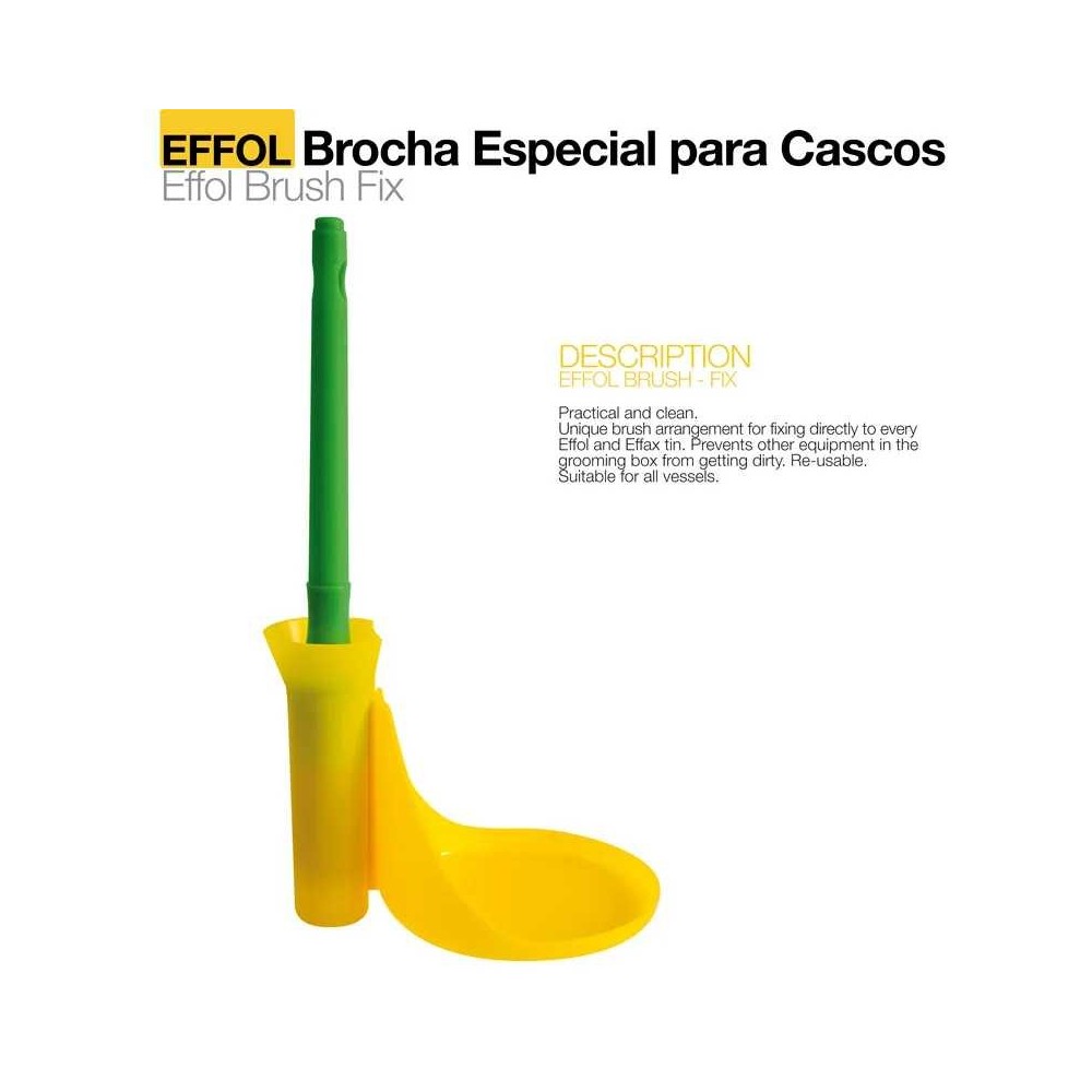 Effol brocha especial para cascos brush fix