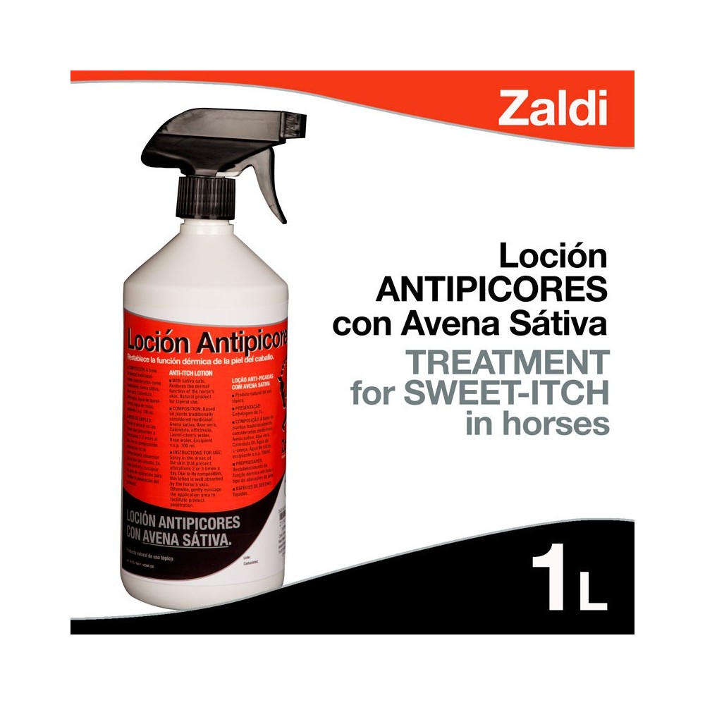 Zaldi loción antipicores con avena sativa 1 litro