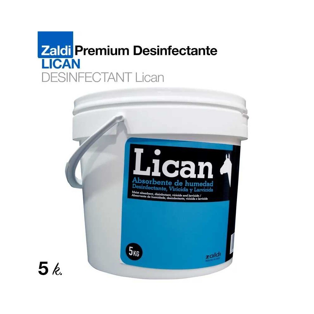 Zaldi premium desinfectante lican 5kg