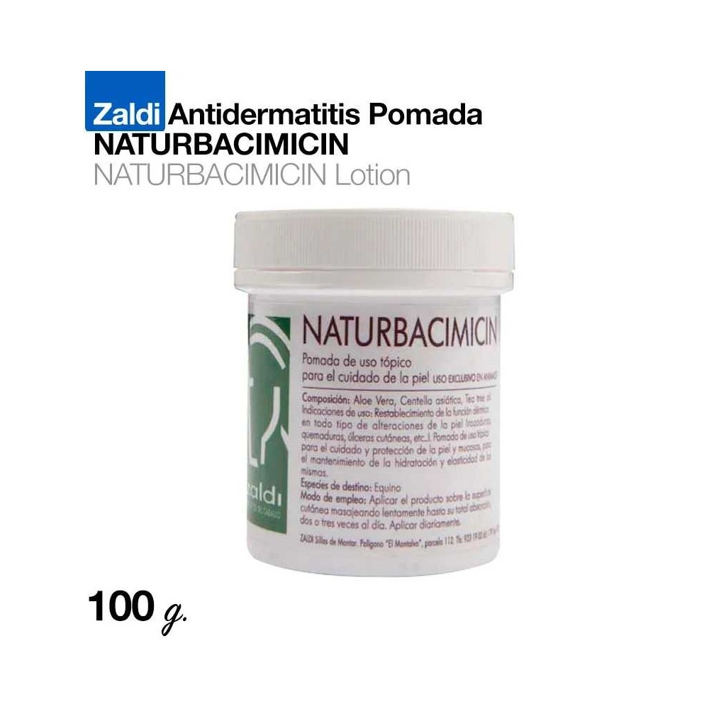 Zaldi antidermatitis pomada naturbacimicin 100gr