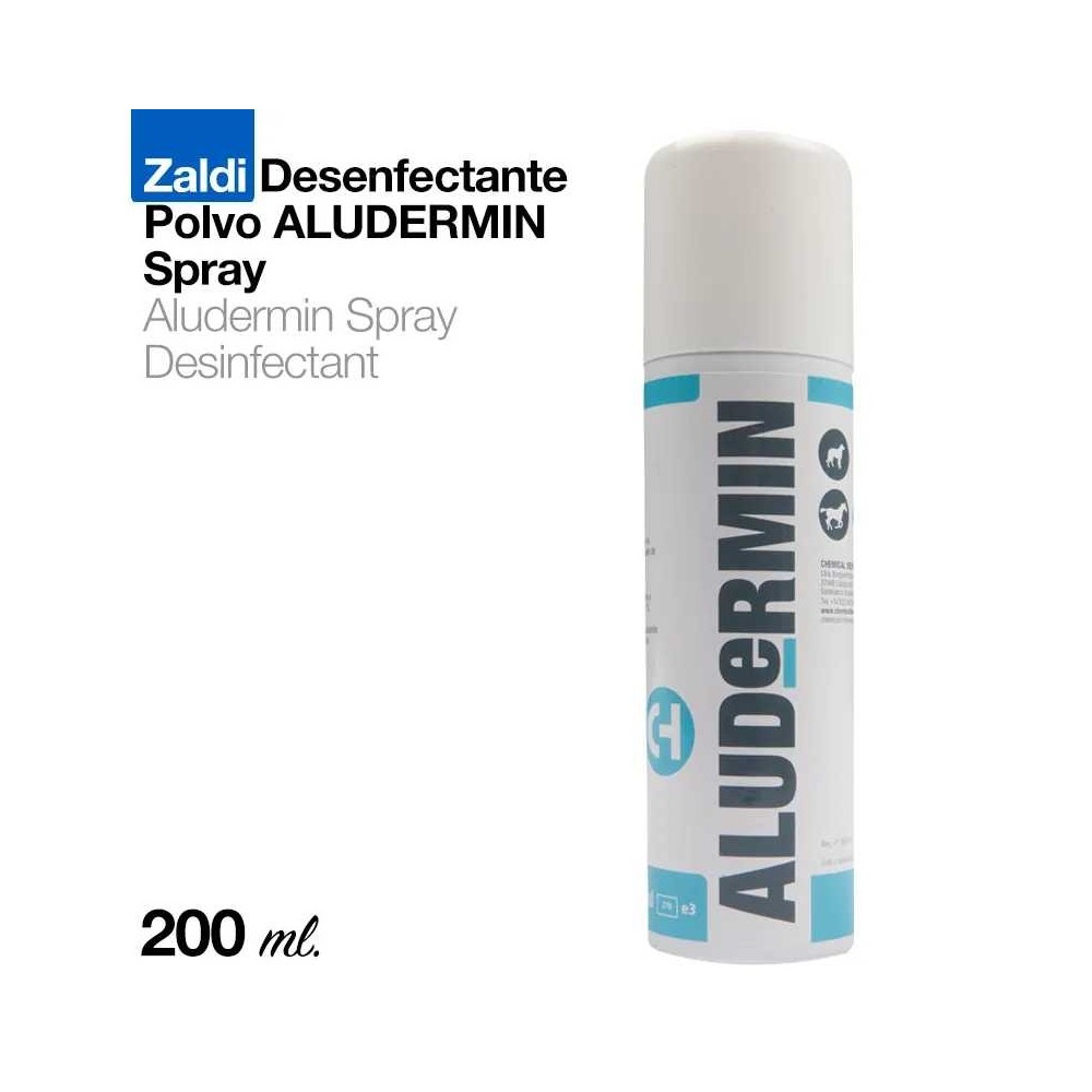 Zaldi desinfectante polvo aludermin spray 200ml