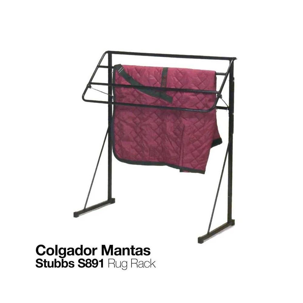 Colgador para mantas stubbs s891 negro