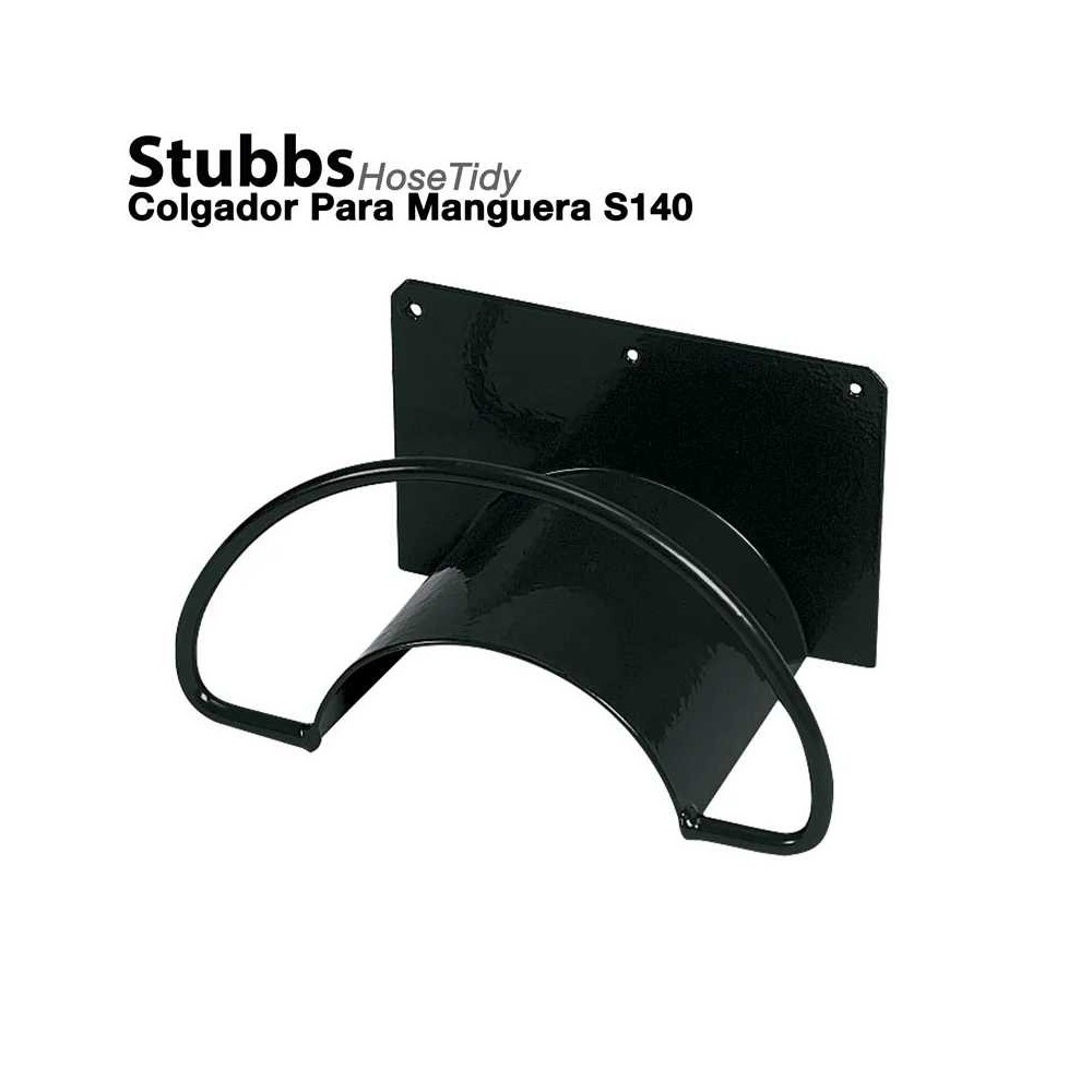 Colgador para manguera stubbs s140 negro