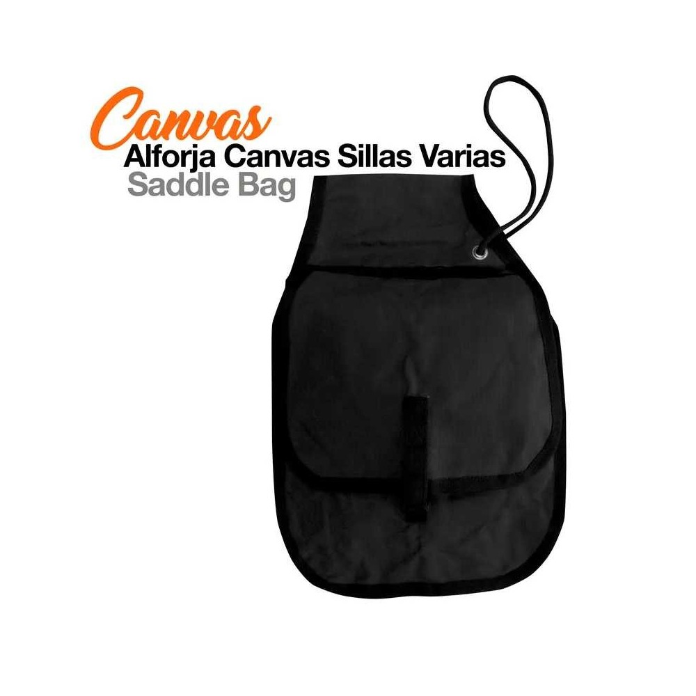 Alforja canvas sillas varias