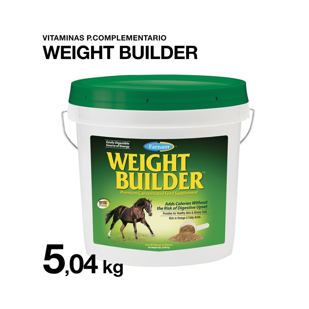 Vitaminas p.complementario weight builder 5.04kg