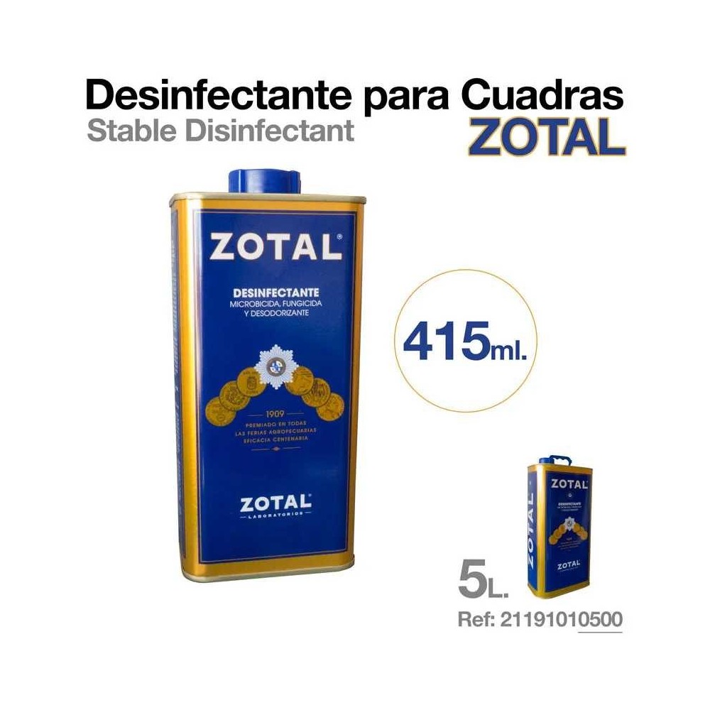 Desinfectante para cuadras zotal