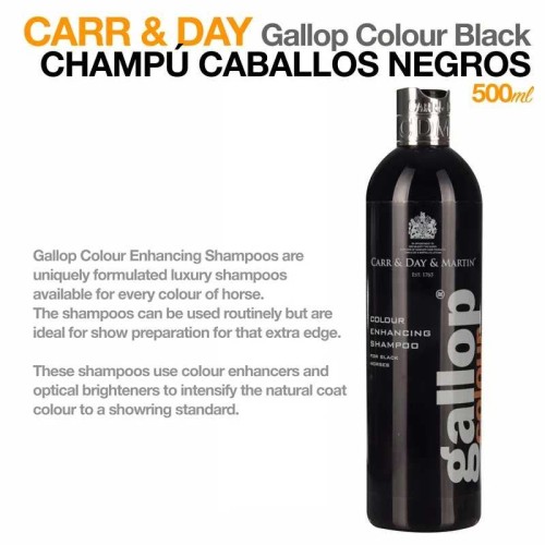Carr & day champú caballos negros 500ml