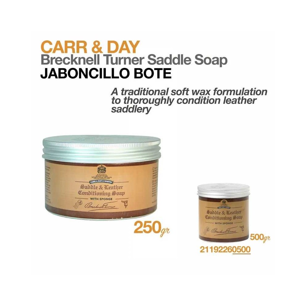 Carr & day jaboncillo bote saddle soap