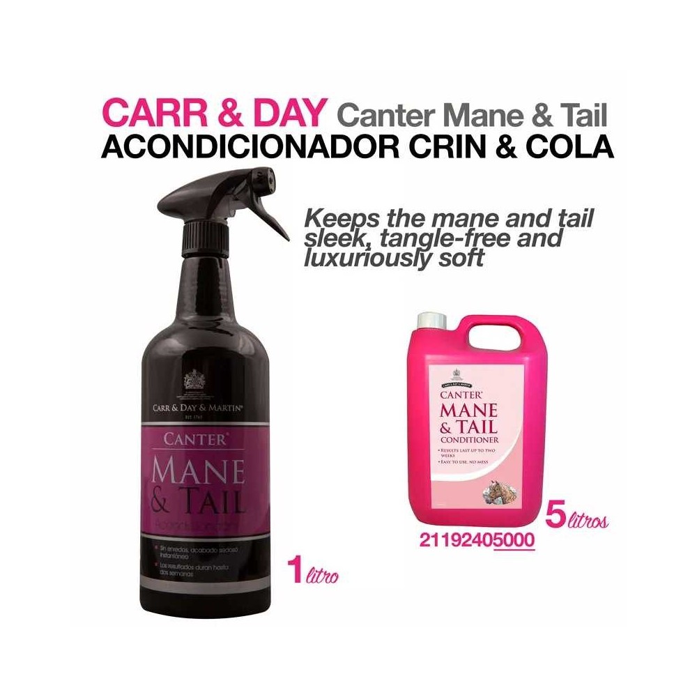 Carr & day acondicionador crin&cola spray