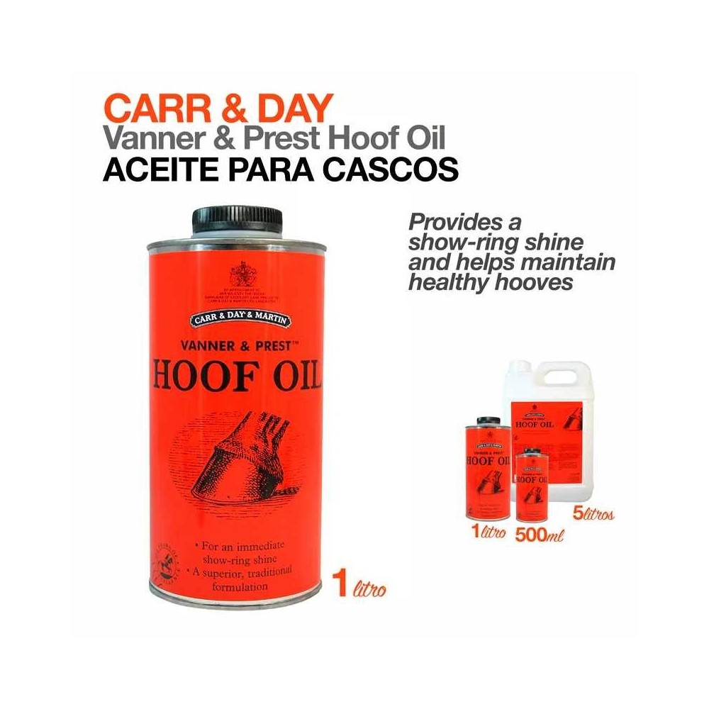 Carr & day aceite para cascos hoof-oil