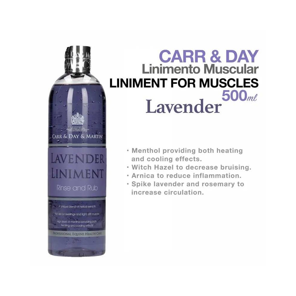 Carr & day linimento muscular liniment 0.500ml