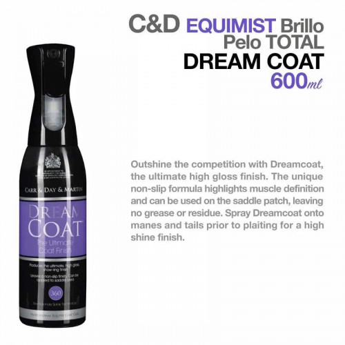 C&d equimist brillo pelo total dreamcoat 600ml
