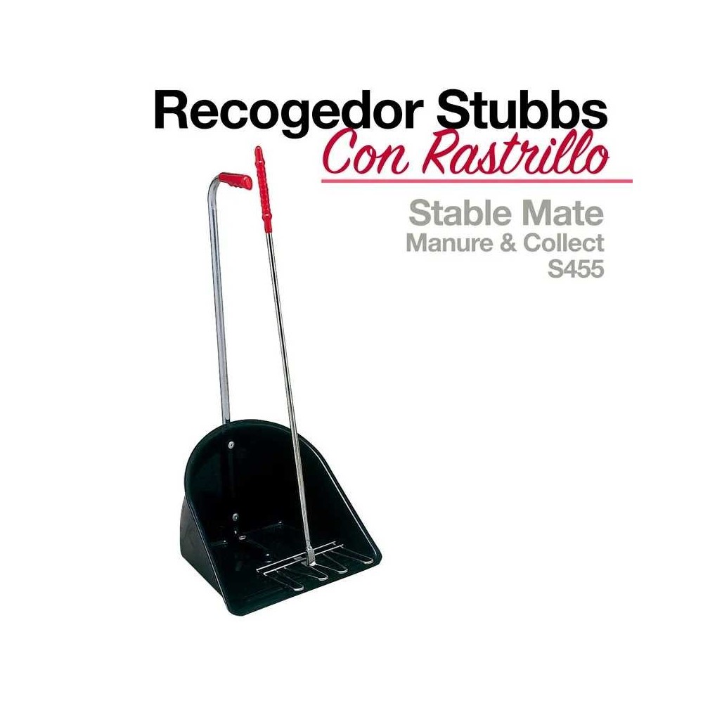 Recogedor con rastrillo stubbs s455