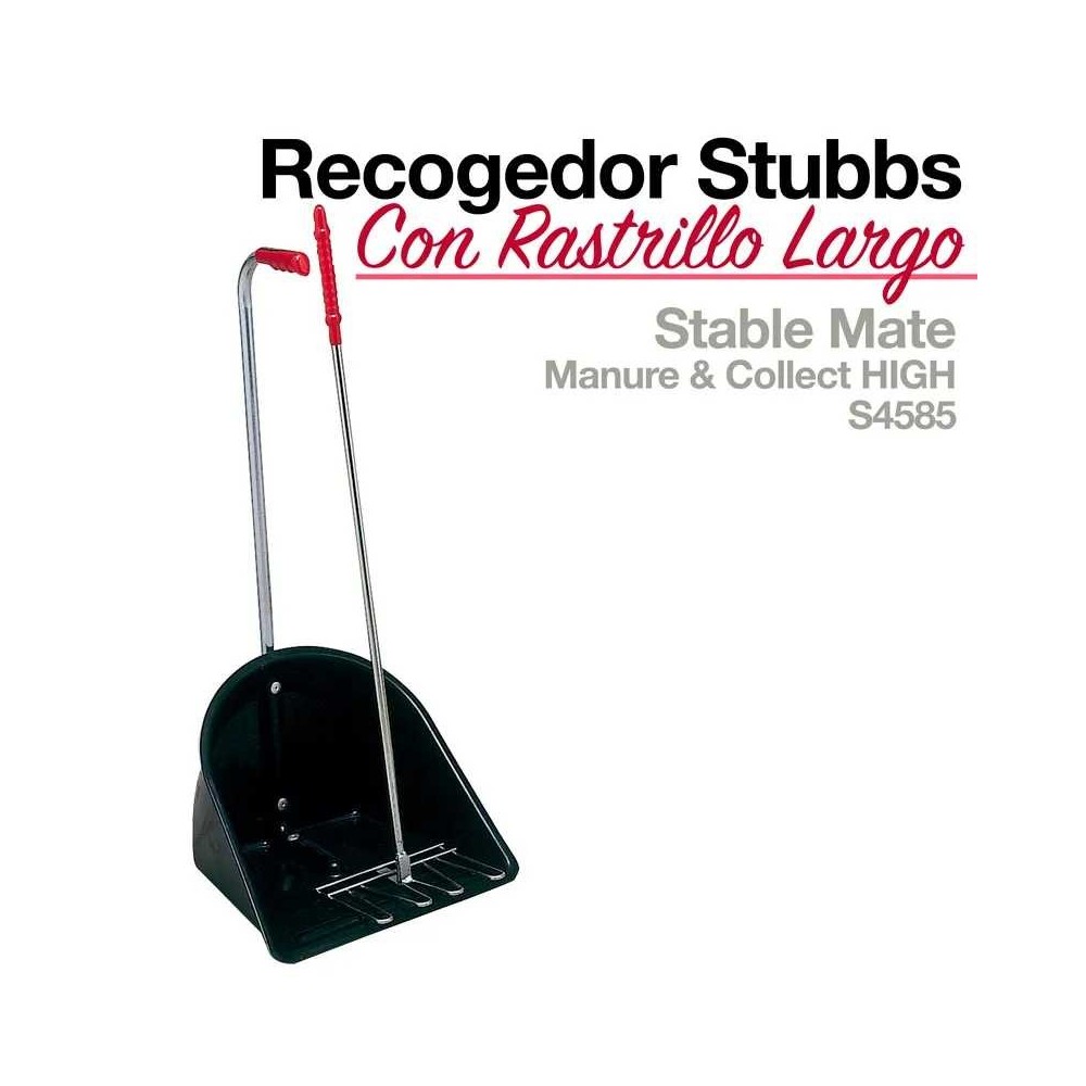 Recogedor con rastrillo largo stubb s4585