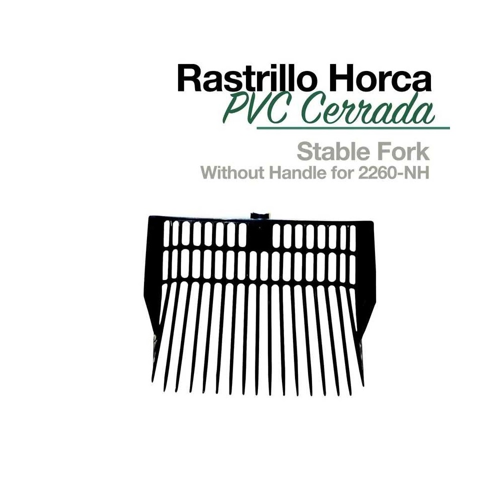 Rastrillo horca pvc cerrada 2260-nh