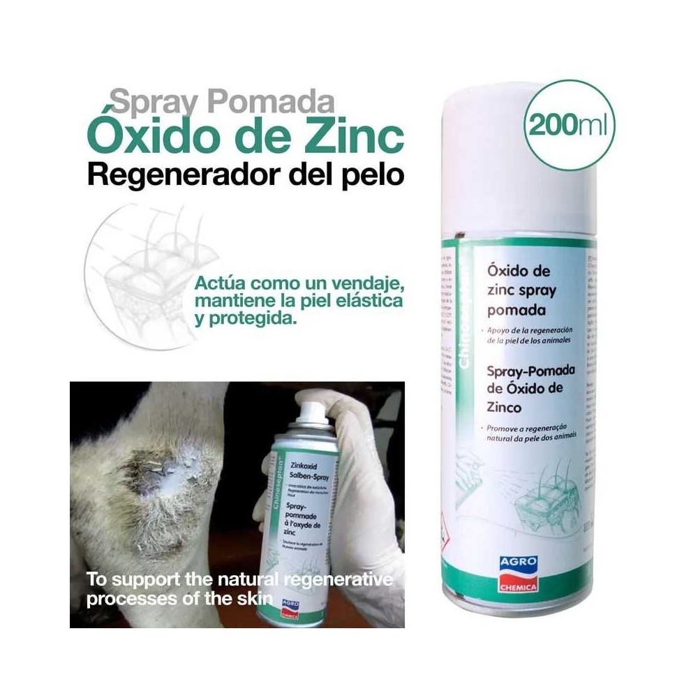 Zaldi regenerador pelo óxido de zinc 200ml