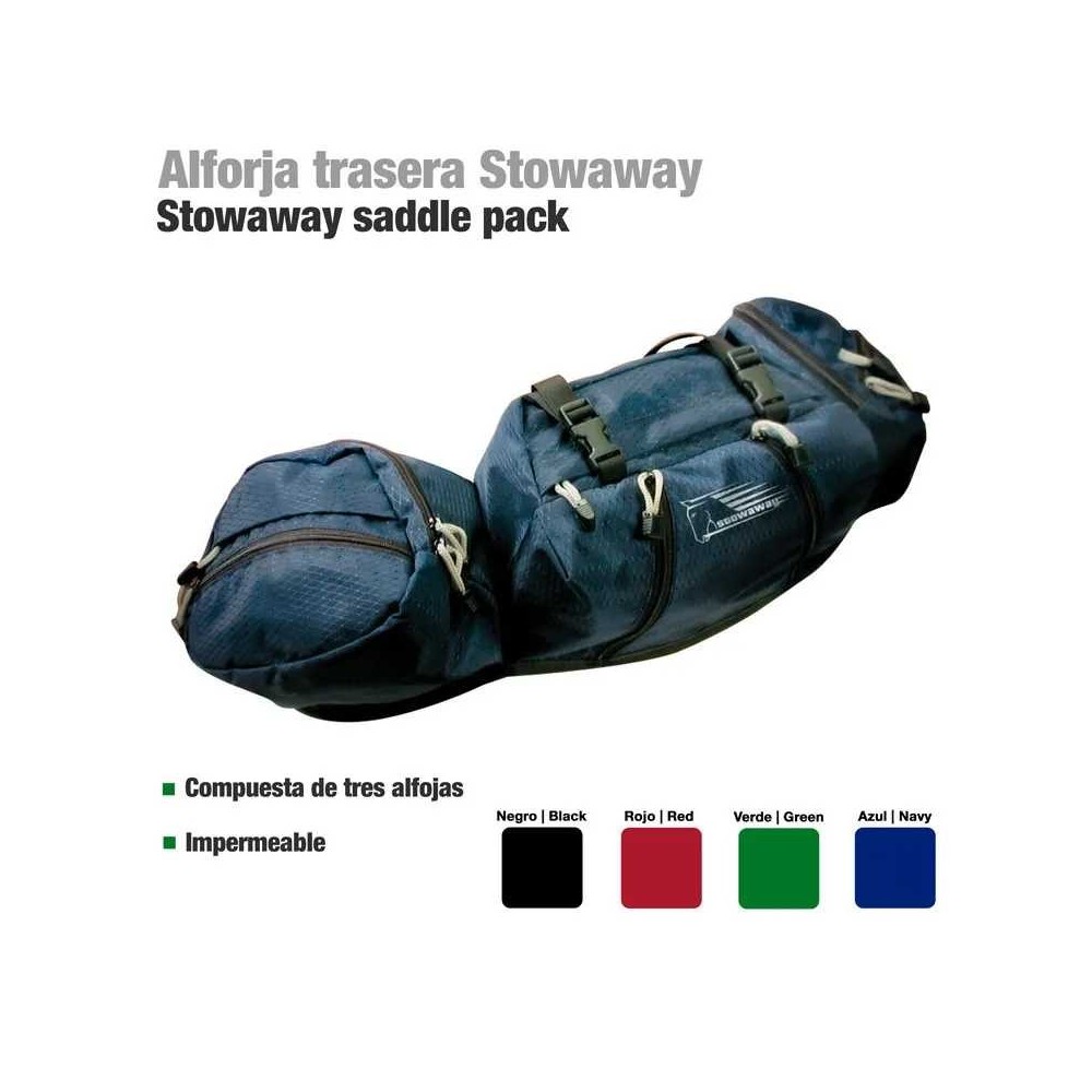 Alforja trasera deluxe stowaway