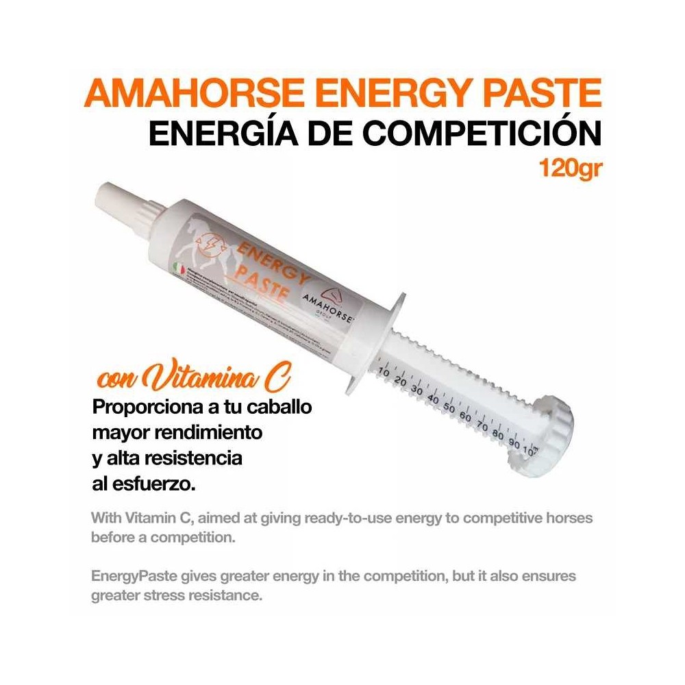 Amahorse  energía de competición energy paste 120gr