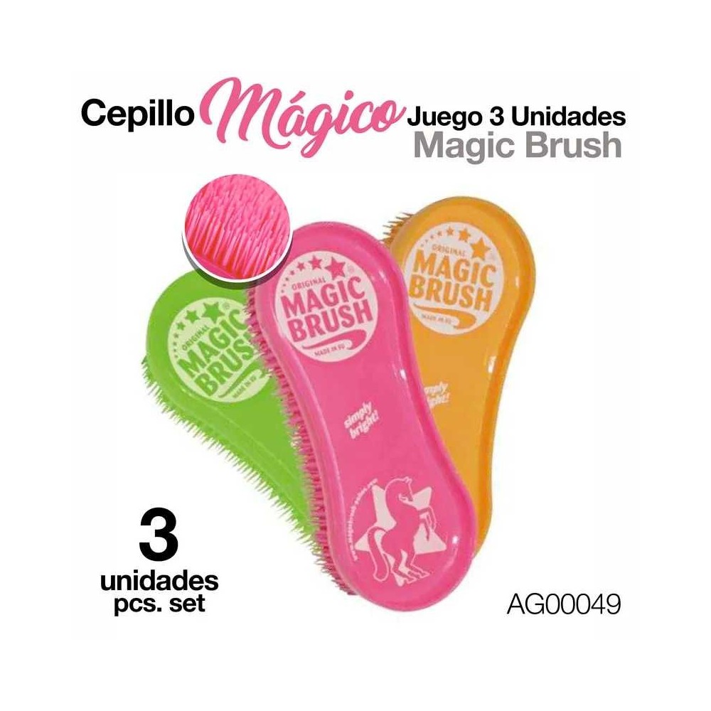 Cepillo mágico juego 3 unidades ag00049