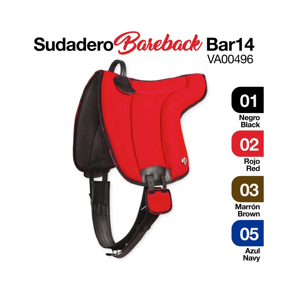 Sudadero bareback bar14