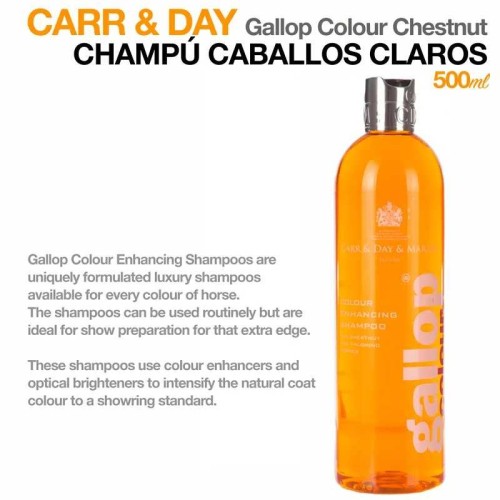 Carr & day champú caballos claros 500ml