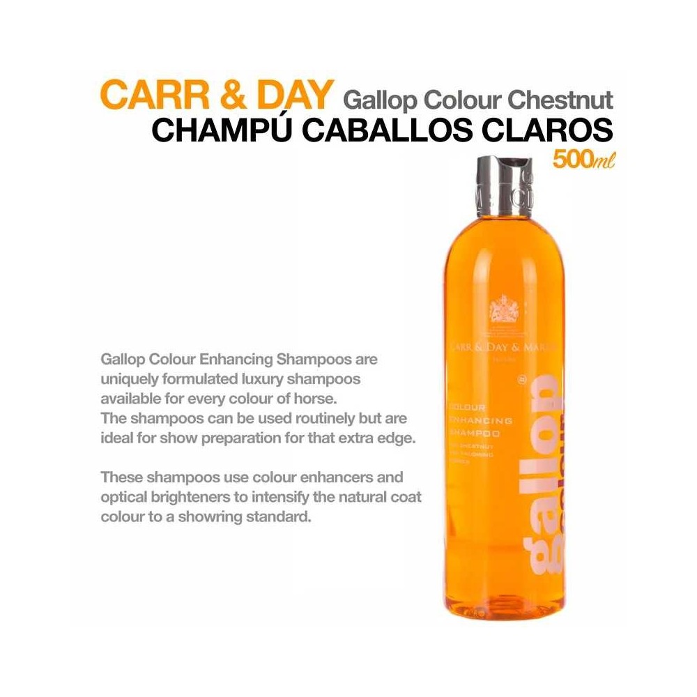 Carr & day champú caballos claros 500ml