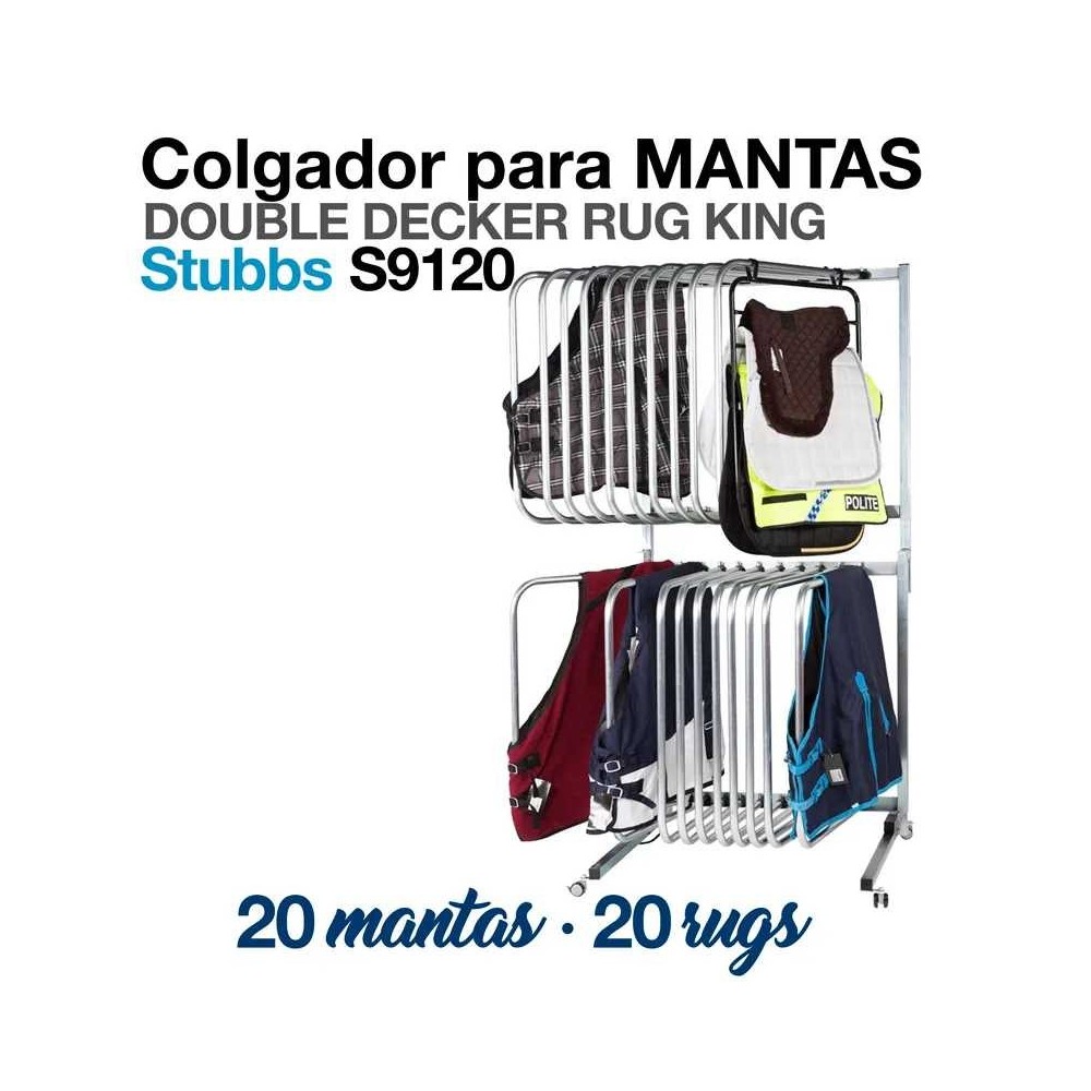 Colgador para mantas stubbs s9120 (20 mantas)