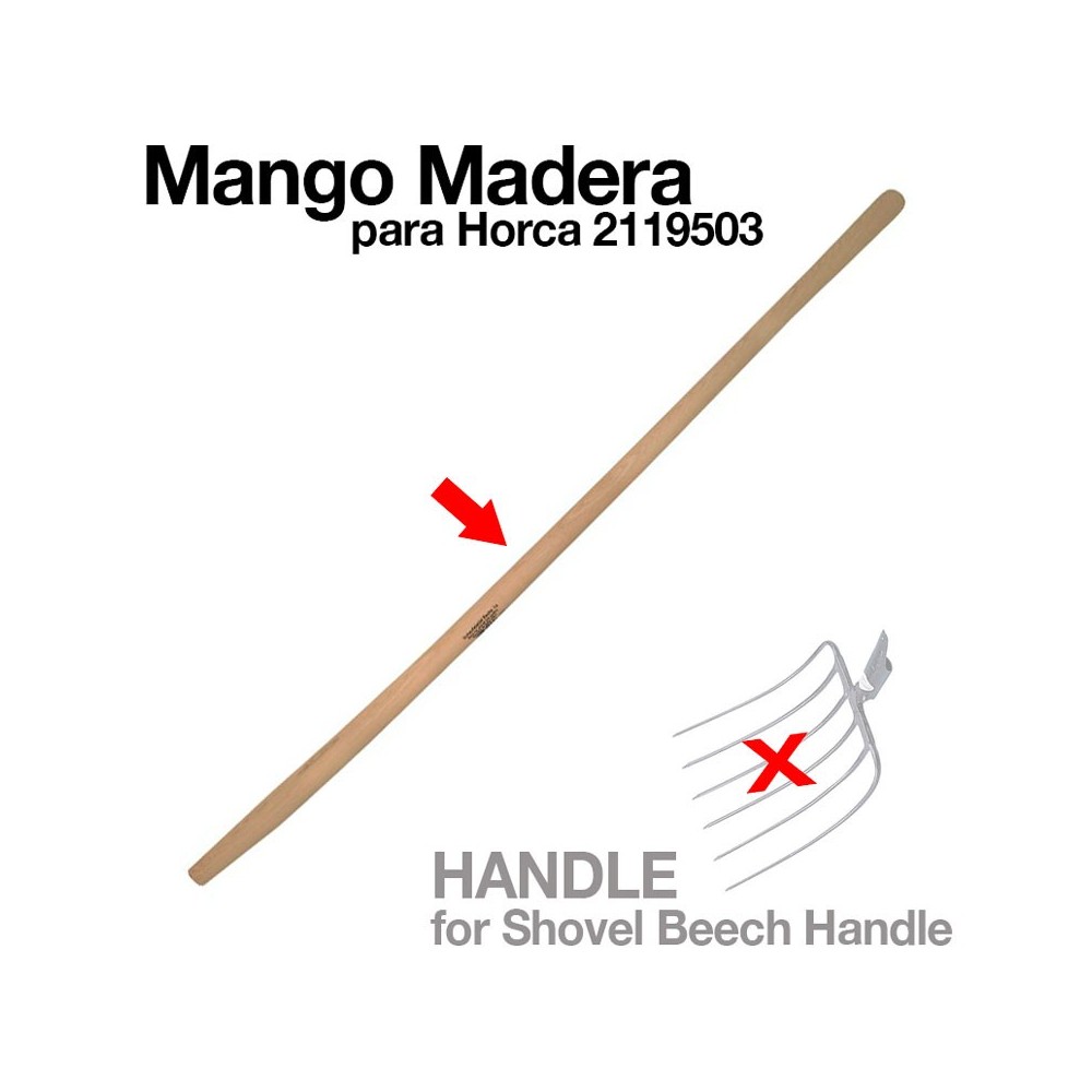 Mango madera para horca 2119503 ref.29583