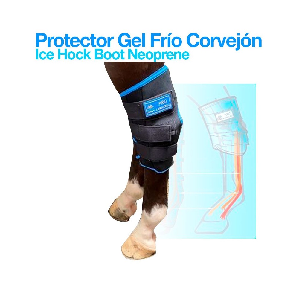 Protector gel frío para corvejón 4812639f-k/b(lc par